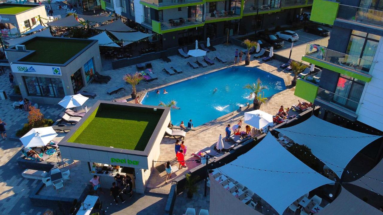 San Francisco Aparthotel Pool & Spa Mamaia Nord นาโวดาริ ภายนอก รูปภาพ